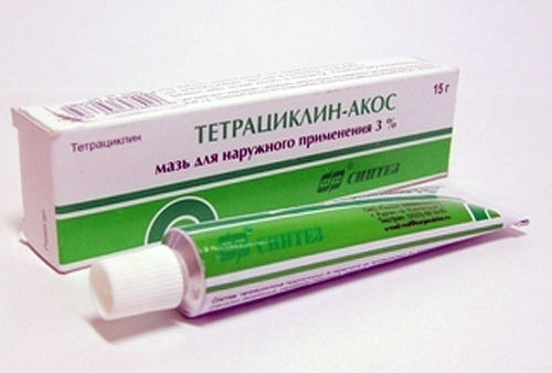Мазь тетрациклин Мазь тетрациклин