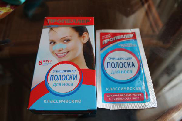 Пластырь от черных точек