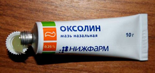 Оксолиновая мазь