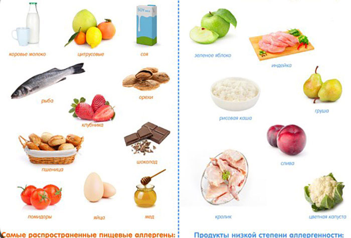 Запрещенные и разрешенные продукты
