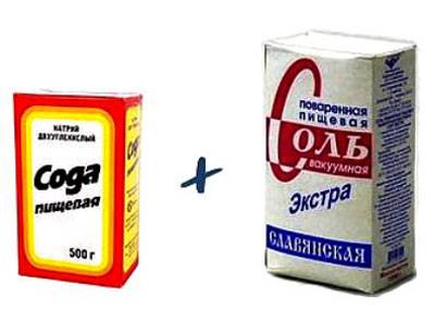 Сода и соль